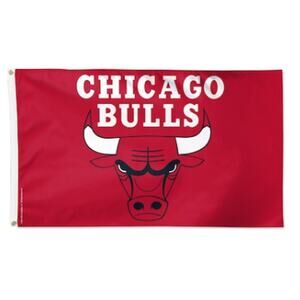 Chicago Bulls NBA Flag
